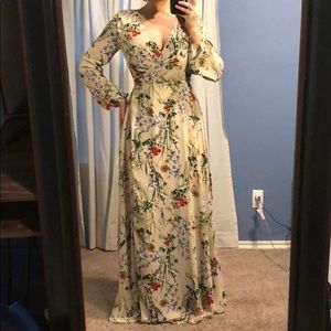 Gianni Bini size medium floral wrap dress